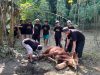 Musala Darul Hikmah Ketanggi Ngawi Sembelih 2 Sapi dan 5 Kambing pada Idul Adha 1447 H