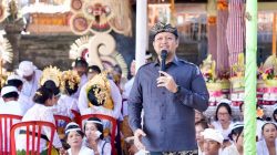 Wabup Badung Hadiri Metatah Massal di Pura Prajapati Desa Adat Sobangan