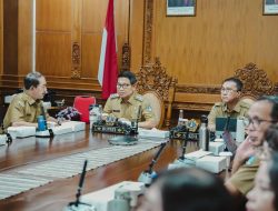 Bupati Badung Adi Arnawa Ikuti Rakor Pengendalian Inflasi dan Peluncuran Pendidikan Antikorupsi