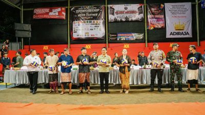 Bupati Badung Buka Turnamen Bola Voli Porum Cup IV Banjar Umahanyar Darmasaba
