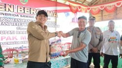 Panen Padi di Kalamus Gunakan Combine Harvester, Bupati Bartim Dorong Pertanian Modern