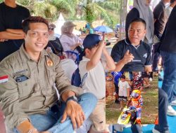 Ketua Tim Pemenangan BZ dan WIN Sudarman Nonton Kejurnas Motoprix Putaran 2 di Sirkuit Manggul Lahat