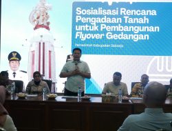 Pemkab Sidoarjo Pastikan 2027 Proyek Fisik Flyover Gedangan Di Mulai , Warga Terdampak&nbsp; Diganti Untung