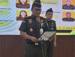 Mengukuhkan Integritas, Meneguhkan Pengabdian, Kajari Simalungun Pimpin Pelantikan dan Pengambilan Sumpah Jabatan PNS Tahun 2026