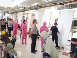 Polresta Malang Kota Rayakan Hari Bhayangkara ke-80 dengan Lomba Mural “Suara Kita”