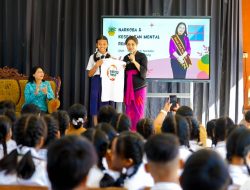 Bunda Anti Narkoba Badung Sosialisasikan Gerakan Anti Narkoba di SMPN 4 Petang