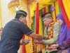 Perkuat Sinergi P4GN, Bupati Simeulue Sambut Kepala BNN Aceh dengan Adat Peusijuek