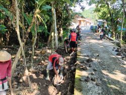 Pemdes Ngale, Ngawi, Percepat Pembangunan Talud TPT Cegah Longsor dan Dorong Ekonomi Warga