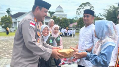 Kapolres Simeulue Hadiri Pawai Ta’aruf Sambut 1 Muharram 1448 H