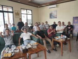 Danrem 091/ASN Resmikan Cafe Nilam 99, Perkuat Sinergi Bersama Insan Media Lewat Nobar Sepak Bola
