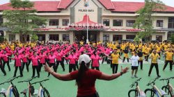 Polres Batu Merayakan Hari Bhayangkara ke-80 dengan Keringat dan Kekompakan