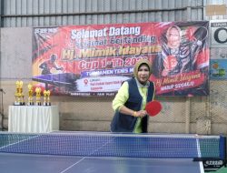 Wakil Bupati Sidoarjo Buka Turnamen Tenis Meja Hj. Mimik Idayana Cup 1 Tahun 2026