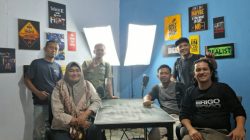 Ketua JMSI Lahat Robiansyah Berikan Support Studio PWI Podcast Punya Wajah Baru