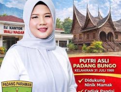 Dewi Ramayanti Ukir Sejarah, Jadi Wali Nagari Perempuan Pertama di Padang Pariaman