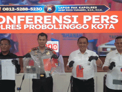 Satreskrim Polres Probolinggo Kota Ungkap Tiga Aksi Pencurian, Tiga Pelaku Masih Buron
