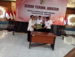Penetapan dan Sertijab Kepala SMP, Dispendik Jember Siap Sambut SPMB 2026/2027 dan Dorong Edukasi Sampah
