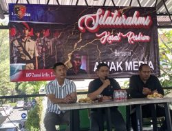 Rajut Sinergi, Kasat Reskrim Polres Batu Gelar Silaturahmi Bersama Awak Media