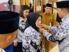 Bupati Bartim Hadiri Pengukuhan Bunda Guru dan Pelantikan Kelengkapan Organisasi PGRI