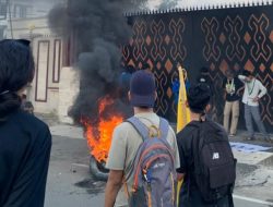 PMII Cabang Mamuju Demonstrasi di Depan Kantor Kejati Sulbar Desak Usut Tuntas Problematika Program KDKMP dan MBG