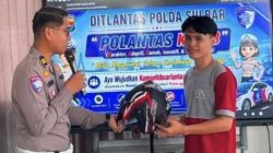 Tanamkan Budaya Tertib Keselamatan Lalulintas Sejak Usia Sekolah, Ditlantas Polda Sulbar Sambangi SMAN 2 Mamuju Dialog dengan Siswa Siswi