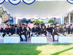 Sekda Badung dan Ketua DPRD Ikuti Apel HUT Ke-80 Bhayangkara, Perkuat Sinergi Jaga Keamanan Daerah