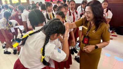 Masa Pengenalan Lingkungan Sekolah SMP Negeri 3 Kuta