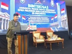 Erman Sudin Perkuat Kapasitas Legislator Lewat Bimteknas Nasional Partai Demokrat