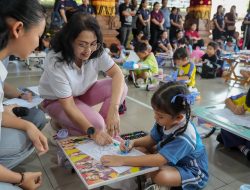 Peringatan Hari Anak Nasional di Abiansemal, Bunda PAUD Dukung Kreativitas Anak Lewat Ajang Ambawarna Raya