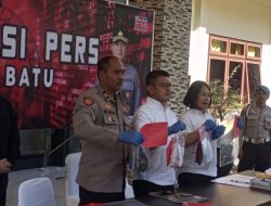 Garang! Sartresnarkoba Polres Batu Gulung 40 Kasus Narkoba, Nilai Tembus Rp136 Juta