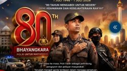 Polres Batu Peringati Hari Bhayangkara ke-80 “80 Tahun Mengabdi untuk Negeri”
