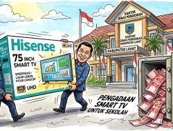 Lidikkrimsus RI Minta KPK Usut Pengadaan TV Smart BOARD Dinas Pendidikan Lahat Tahun 2025 Senilai Rp 10 M.