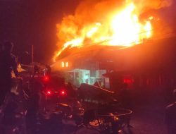 Satu Losmen dan Dua Tempat Usaha di Sinabang Kabupaten Simeulue, Ludes Terbakar Dini Hari