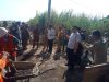 Kunjungan kerja Bupati Jember Gus Fawait, Tinjau perbaikan jalan dan irigasi di desa Wonojati kecamatan Jenggawah Jember