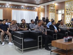 Mempererat Kebersamaan, Kapolres Batu Bersilaturahmi ke Kejari Batu