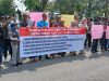 Warga Desa Gumay Ulu Aksi Demo Minta Copot Kades dan Periksa