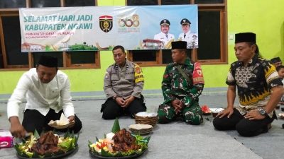 Pemdes Walikukun, Ngawi, Gelar Malam Tirakatan