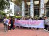 LSM SIRA dan PST Aksi di Gedung KPK, Terkait Pengadaan Smart Board di Kabupaten Muara Enim