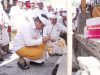 Bupati Badung Hadiri Karya Melaspas, Mendem Pedagingan di Pura Gede Batur Pererenan