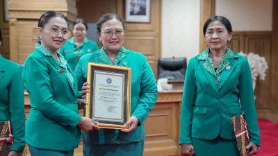 Rasniathi Adi Arnawa Lantik Ketua TP PKK Tiga Kecamatan, Tekankan Sinergi dan Inovasi Demi Kesejahteraan Keluarga di Badung