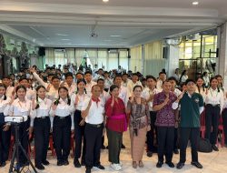 Sosialisasi Bahaya Narkoba di SMK TI dan SMK Pariwisata Mengwitani, Rasniathi Adi Arnawa: Miliki keberanian untuk berkata “Tidak”