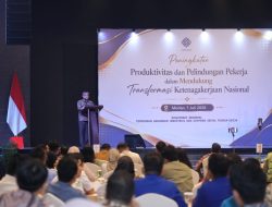 Menaker Tegaskan Produktivitas dan Pelindungan Pekerja Perkuat Daya Saing Tenaga Kerja