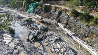 Hutama Karya Tuntaskan Proyek Malalak, Kebut Lembah Anai Jelang HUT ke-81 RI, Pemulihan Konektivitas Kian Dekat