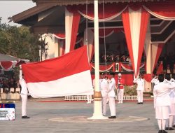 Upacara Penurunan Bendera HUT RI ke-81 di Tabalong Berlangsung Khidmat, Paskibraka Tuntaskan Tugas