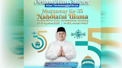 Dishub Provinsi Jatim Ucapkan Selamat atas Terselenggaranya Muktamar ke-35 Nahdlatul Ulama