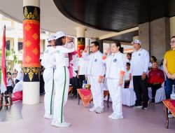 Gelar Pasukan Calon Paskibraka dan Paskibra se-Kabupaten Badung