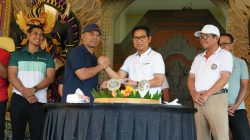 Komit Bangun Ekosistem Ekonomi, Bupati Adi Arnawa Hadiri HUT BKS-LPD Badung