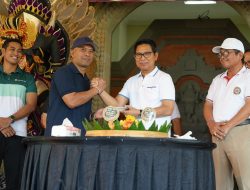 Komit Bangun Ekosistem Ekonomi, Bupati Adi Arnawa Hadiri HUT BKS-LPD Badung