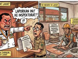 Bupati Lahat Bursah Zarnubi Angkat Bicara, Proyek di Disdikbud Diduga Dikerjakan Asal Jadi oleh CV Malindo Rambang Perkasa