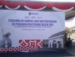 288 ASN Dilantik, Bupati Ngawi Minta ASN Muda Berikan Pelayanan Terbaik