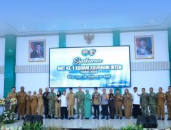 Bupati Tulang Bawang Qudrotul Ikhwan Hadiri Syukuran HUT ke-1 Kodam XXI/Raden Intan